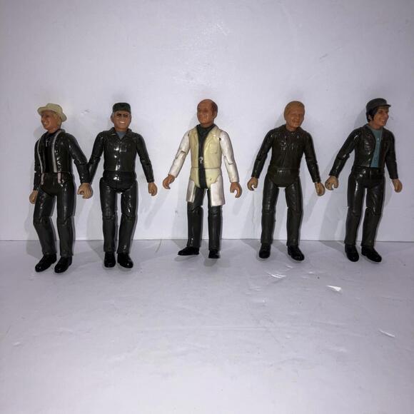 Vintage 1980s M.A.S.H. 4077th Action Figures Lot of 5 “LOOK”